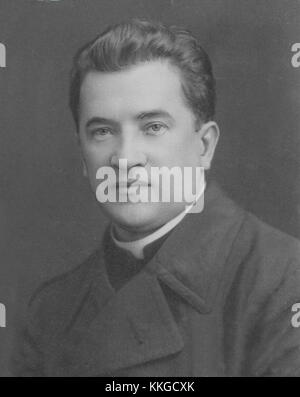 Wilhelm Gaczek osa è un individuo notevole affiliato all'ordine di Sant'Agostino (OSA). I suoi contributi all'ordine o il suo coinvolgimento in attività religiose e sociali riflettono i valori e le missioni dell'ordine Agostino. Foto Stock