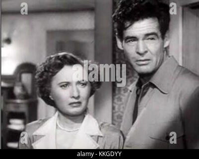 Barbara Stanwyck e Robert Ryan in Clash by Night Foto Stock