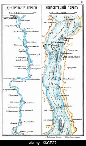 Un estratto dal volume 20, pagine 796-833, del Brockhaus and Efron Enciclopedic Dictionary, un'enciclopedia completa in lingua russa pubblicata tra il 1890 e il 1907. Questo volume include articoli su varie materie, che riflettono il lavoro accademico di accademici russi come Dmitri Mendeleev e Vladimir Solovyov. Foto Stock