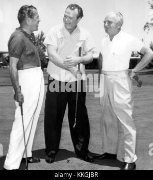 Ed Sullivan Red Skelton Wilbur Clark Desert Inn Las Vegas 1959 Foto Stock