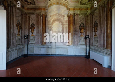 Gli interni della Villa Campolieto a Ercolano,Campania,Italia Foto Stock