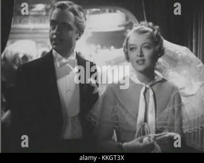 William Powell e Myrna Loy nel trailer di Great Ziegfeld Foto Stock