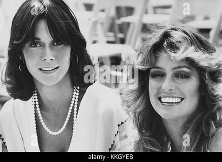 Kate Jackson Farrah Fawcett Charlies Angels 1976 Foto Stock