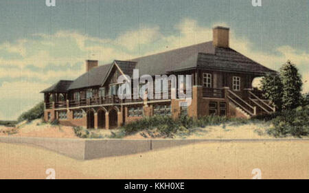 Ludington state Park - Bath House Ludington Beach House Foto Stock