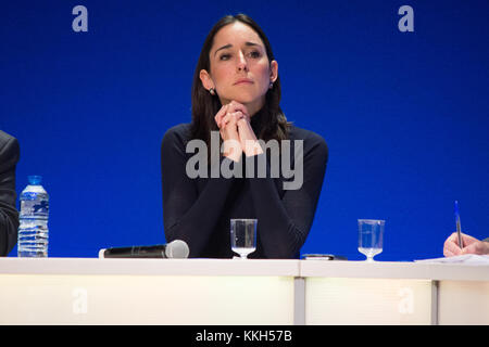 Parigi, Francia. 30 Novembre, 2017. Brune Poirson, Sottosegretario di Stato presso il ministro francese di transizione ecologica, assiste il €.Giorno Parigi 2017. Credito: Paul-Marie Guyon/Alamy Live News Foto Stock