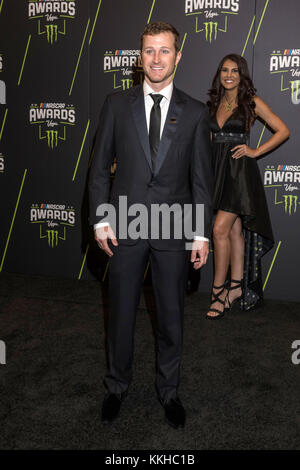 Las Vegas, Nevada, Stati Uniti. 30th novembre 2017. Kasey Kahne arriva ai NASCAR Sprint Cup Awards 2017 al Wynn Hotel & Casino di Las Vegas, Nevada, il 30 novembre 2017. Credito: Damairs Carter/Media Punch/Alamy Live News Foto Stock