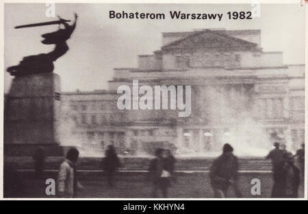 Stan wojenny w Polsce - 1981-1983 - 06 Foto Stock