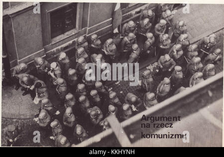 Stan wojenny w Polsce - 1981-1983 - 11 Foto Stock