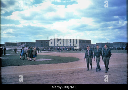 RAF Bassingbourn - 91esimo gruppo di bombardamento - personale ed edifici 2 Foto Stock