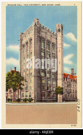 Bingham Hall, Yale University, New Haven, Conn (61780) Foto Stock