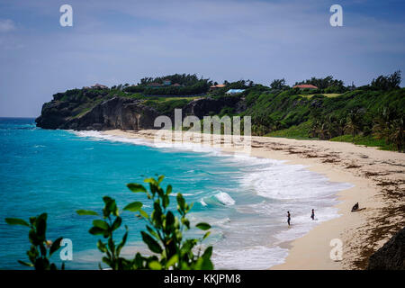 Fallo Bay Beach; fallo bay; st. Philip; Barbados Foto Stock