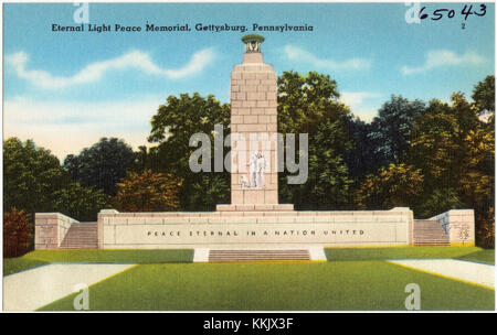 Enternal Light Peace Memorial, Gettysburg, Pennsylvania (65043) Foto Stock