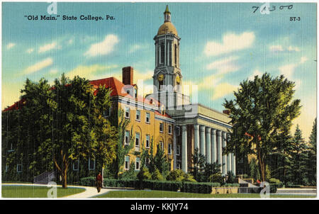 Old Main, state College, Pa (71300) Foto Stock