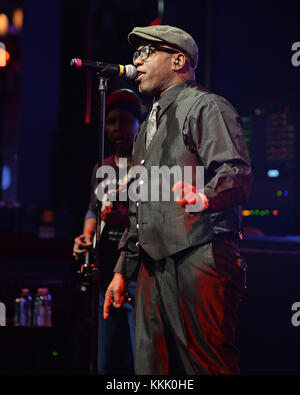 Fort Lauderdale FL - febbraio 06: corey glover del living Colour effettua presso la Sala della Cultura il 6 febbraio 2015 a Fort Lauderdale, Florida persone: corey glover Foto Stock