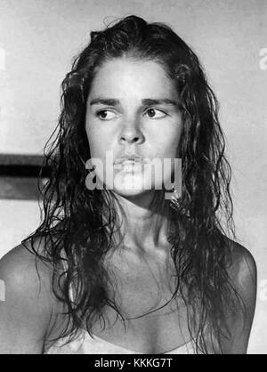 Ali MacGraw, un'attrice americana, fotografò nel 1972. Conosciuta per i suoi ruoli in film come "Love Story", MacGraw divenne un'icona culturale durante i primi anni '1970 Foto Stock