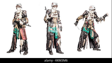 Post apoc bestia superstite Foto Stock
