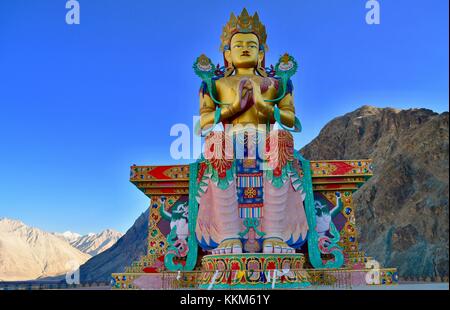 Khardungla (Khardongla) Pass, Ladakh Foto Stock