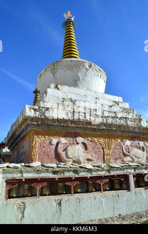 Monastero Buddista in Ladakh Foto Stock