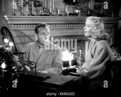 Bing Crosby-Marjorie Reynolds nel trailer di Holiday Inn Foto Stock