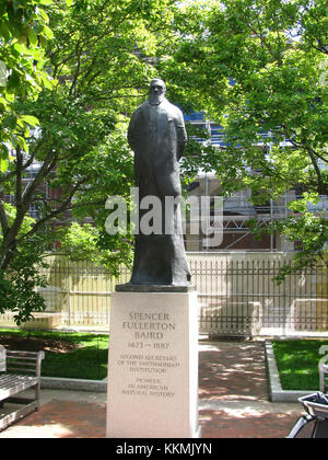 Spencer Baird è stato un biologo americano, ornitologo e il primo curatore del Dipartimento degli uccelli dello Smithsonian Institution. Ha dato notevoli contributi allo studio delle specie aviarie e della storia naturale. Foto Stock