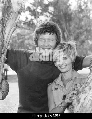 Il bradino Robert Reed Florence Henderson 1973 Foto Stock