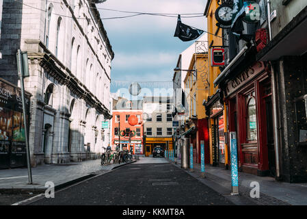 Oliver Plunkett street in Cork Foto Stock