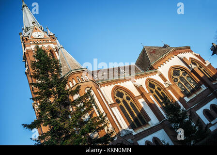 Parti di questo edificio di architettura di Arad, Romania Foto Stock