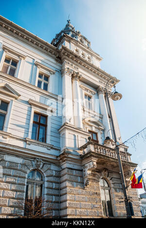 Parti di questo edificio di architettura di Arad, Romania Foto Stock