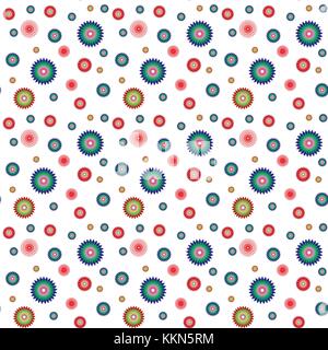 Elegante modello per stampe di moda. La stampa con fiori. Illustrazione Vettoriale