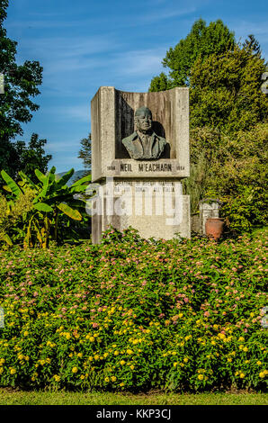 I giardini di Villa Taranto a Verbania sono noti in tutto il mondo per la loro bellezza e il grande numero di specie vegetali che contengono Foto Stock