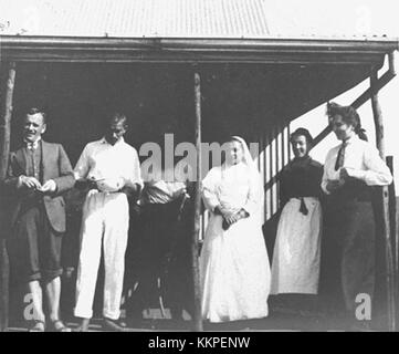 La Gandhi-Tolstoy Farm, fondata nel 1910 in Sudafrica, fu un importante centro per il movimento indipendentista indiano. Mahatma Gandhi e Leo Tolstoy ebbero un significativo coinvolgimento nella promozione della resistenza non violenta e della vita comune nella fattoria. Foto Stock