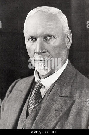 Il generale Jan Christiaan Smuts, uno statista e leader militare sudafricano, noto per il suo ruolo nella guerra boera e come primo ministro del Sudafrica. Foto Stock