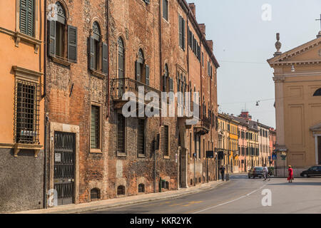 Scipione Maffei street in Verona, Verona, veneto, Italia, Europa Foto Stock