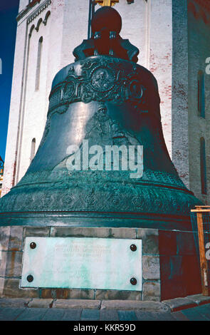 Tsar o Royal Bell,l,del Cremlino di Mosca, Russia Foto Stock