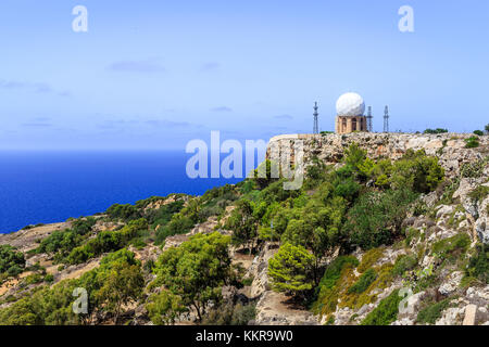 Malta, ufficialmente conosciuta come la Repubblica di Malta è un Southern isola Europea paese costituito da un arcipelago nel Mar Mediterraneo. Foto Stock