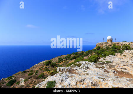 Malta, ufficialmente conosciuta come la Repubblica di Malta è un Southern isola Europea paese costituito da un arcipelago nel Mar Mediterraneo. Foto Stock