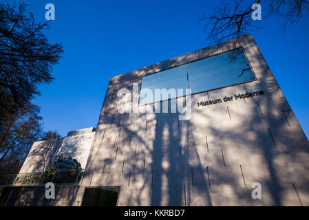 Austria salisburghese, Salisburgo, Museum der Moderne monchsberg, museo di arte moderna, esterna Foto Stock