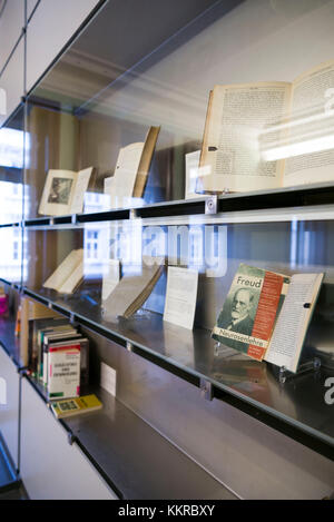 Austria, Vienna, Sigmund Freud Museum, interno Foto Stock