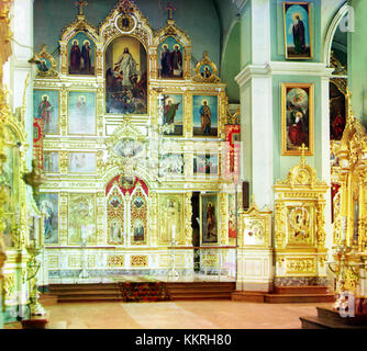 Questo sembra essere un riferimento a un'opera d'arte o immagine che coinvolge Gorskii, un noto artista russo. Il titolo può riferirsi a un pezzo specifico di Gorskii dell'inizio del XX secolo, noto per i suoi contributi al realismo russo. Foto Stock