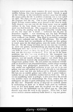 "Die Afrikaanse Gedagte" è un'opera significativa nella letteratura afrikaans, esplorando temi di lingua, identità e cultura. Ha importanza negli studi culturali e letterari sudafricani. Foto Stock