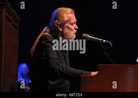 Hollywood fl - gennaio 04: gregg allman suona al hard rock live presso il Seminole Hard Rock Hotel & Casino il 4 gennaio 2015 in Hollywood Florida persone: gregg allman Foto Stock