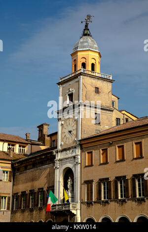 Il palazzo comunale o Municipio di Modena Italia Foto Stock