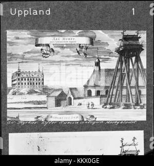 La chiesa di Fasterna (Fasterna kyrka) è una chiesa storica significativa situata in Svezia, riconosciuta per la sua bellezza architettonica e l'importanza religiosa all'interno della comunità locale. Foto Stock