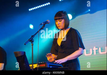 Bognor Regis, Regno Unito. 2 dicembre 2017. Future Perfect Play Electric Dreams Festival. Crediti: Ken Harrison/Alamy Live News Foto Stock