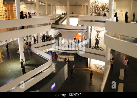 Biennale d'Arte São Paulo, Pavilhão Ciccillo Matarazzo - Bienal Internacional de Arte De Sâo Paulo, 2014 Foto Stock