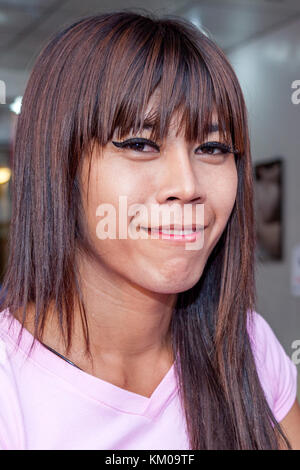 Il massaggio Thai girl, Phuket, Tailandia Foto Stock