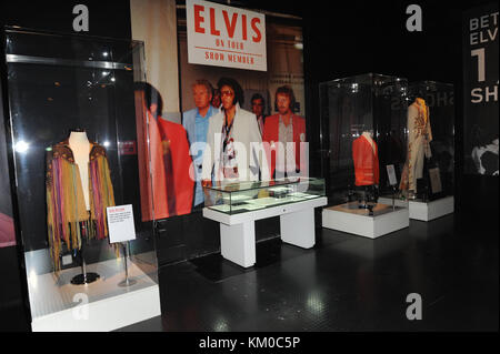 Mostra "Elvis on Tour" presso l'O2 Arena con manufatti provenienti direttamente da Graceland che coprono gli anni 1969-1977. Caratterizzato da: Atmosphere Where: London, Regno Unito quando: 02 Nov 2017 credito: WENN.com Foto Stock