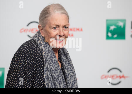 L'attrice britannica Vanessa Redgrave partecipa a una photocall durante il XII Festival del Cinema di Roma all'Auditorium Parco della musica di Roma. Con: Vanessa Redgrave dove: Roma, Italia quando: 02 Nov 2017 credito: WENN.com Foto Stock