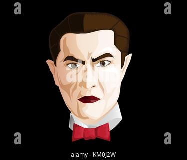 Vampire clip art Foto Stock