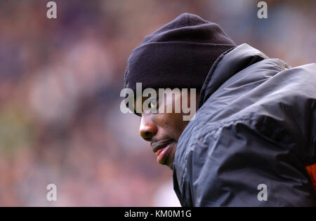 Calciatore George Ndah 26/10/02 Foto Stock